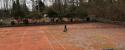 Sicht auf Platz 1 und 2