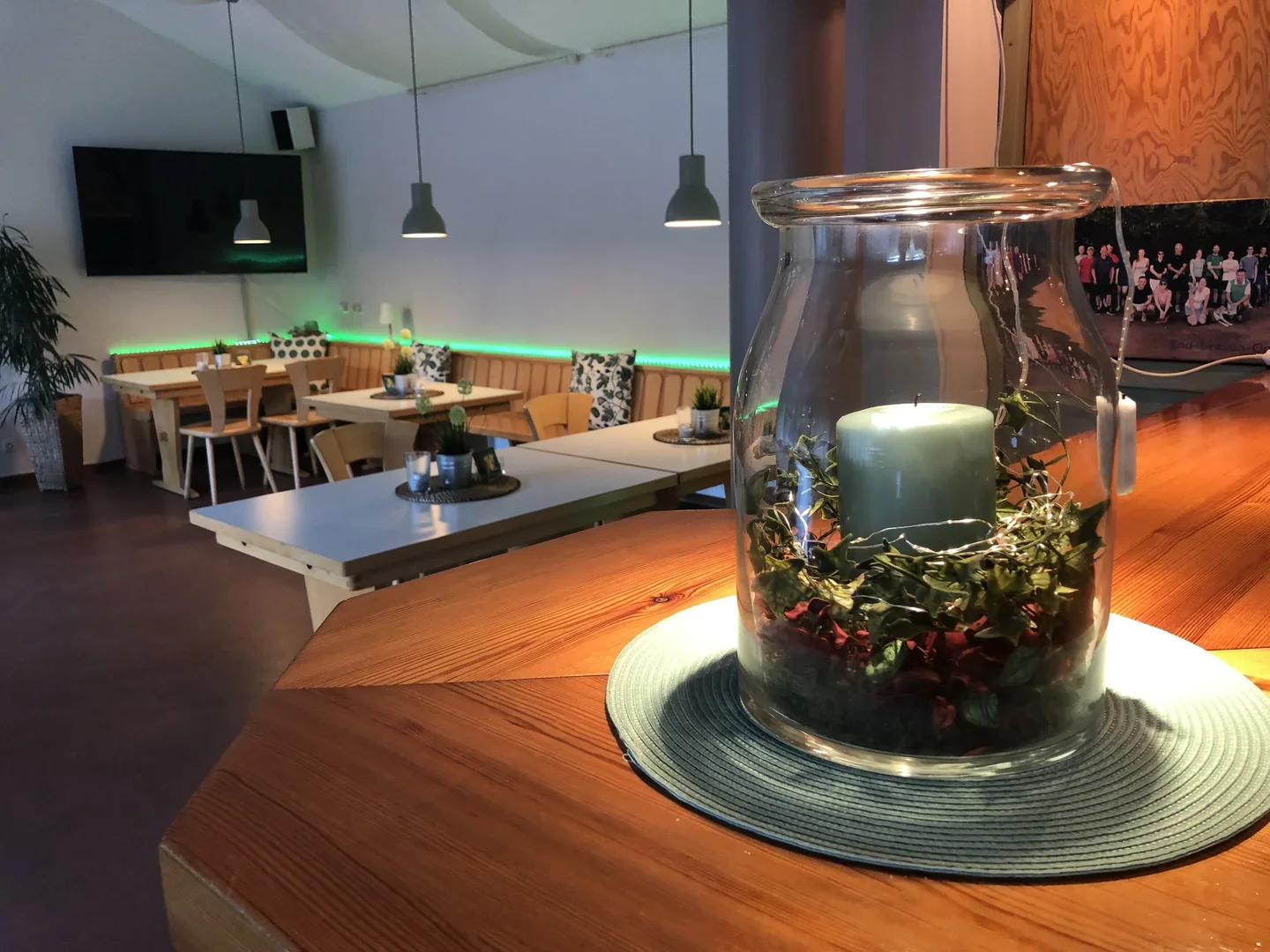 Vereinsgastronomie mit Aussichtsterrasse